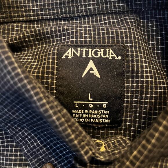 MLB Antigua Men's LG New York Yankees Long Sleeve Button Down Dress Shirt - Picture 3 of 4